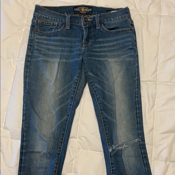 Lucky brand Charlie skinny jeans - Picture 2 of 8